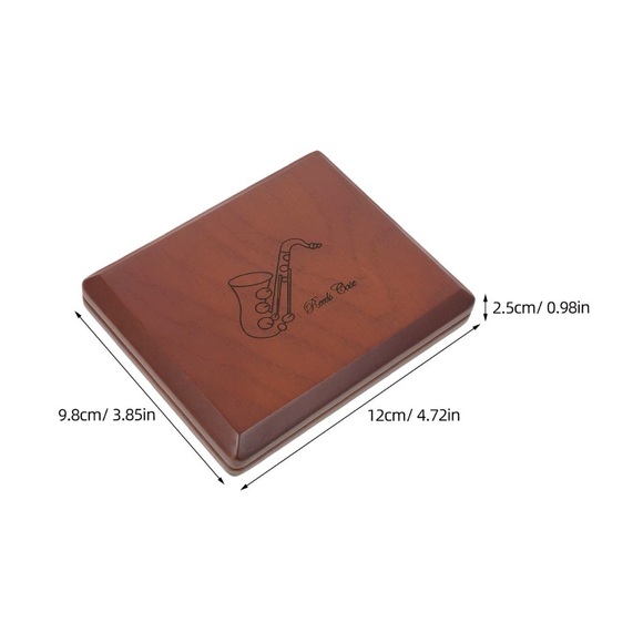 Wooden Saxophone Reed Case - Picture 5 of 5